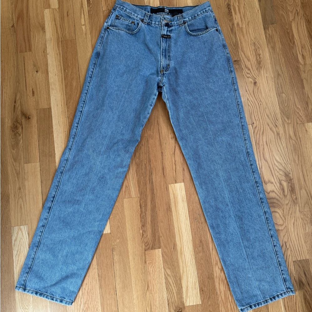 Marithe Francois Girbaud Denim Blue Men's Straight Jeans
